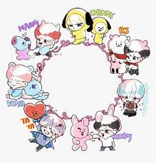 Kaos tshirt bts bt21 jungkook sleep chibi jimin jin cooky di tokopedia ∙ promo pengguna baru ∙ cicilan 0% ∙ kurir instan. Bt21 Bts Tata Koya Cooky Mang Van Shooky Jin Bts Kartun Hd Png Download Transparent Png Image Pngitem