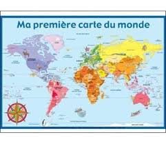 Ma Premiere Carte Du Monde Poster Broche Collectif Achat Livre Carte Du Monde Carte Du Monde A Imprimer Carte Enfant