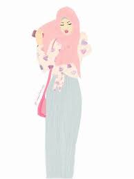  Hijab Sketch For Today Hijabfashion Hijabsketches Illustration Sketchbook Drawing Illustration Disegni