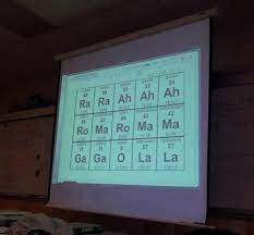 Grade 9 Science A Hilarious To Me Periodic Table Joke Enjoy Chemistry Jokes Chemistry Humor The Last Laugh