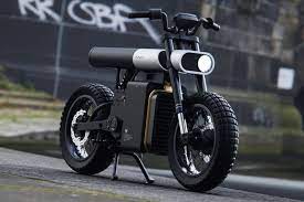 電動車 punch 以幾何外型構築未來摩托車雛形 everyday object electric motorcycle motorcycle design bike design