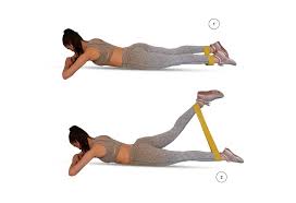 Give sliding leg curls a go. Bein Hamstring Curls Mit Kurzen Fitnessband Fit Carrots Premium Fitness Tools For Functional And Regeneration Training