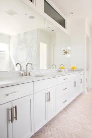 The most common shaker wall cabinet material is wood. 18 Unique Modern Bathroom Ideas Cabinets Vanities More