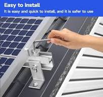 Amazon.com: Solar Panel Mounting Brackets Kit 10Pcs Solar ...