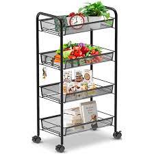 Unused, chips fries serving basket party meal gastro or bbq king. Metal Cart On Wheels Wayfair