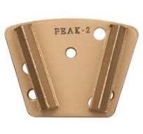 Trapezoid Bolt On Diamond Tooling - Double Peak Segments - Medium Bond