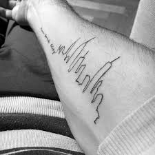 90 Building Tattoos For Men Architecture Ink Design Ideas Minimalist Tattoo Building Tattoo Tattoos For Guys