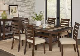 If you have the space, a china hutch, buffet or server can also help to complete your dining room. Farmington Hills Brown 5 Pc Rectangle Dining Room Dining Room Sets Affordable Dining Room Sets Interior Design Dining Room