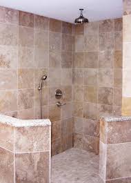 Large Shower No Walls Small Bathroom With Shower Designs With Walk In Shower No Door And Bathroom Wall Tile Design Showers Without Doors Bathroom Layout