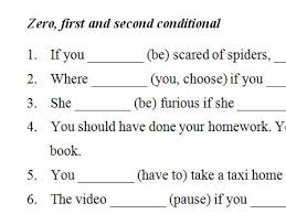 Zero conditional exercise review how to make the zero conditional here. Conditional Clauses 0 1 2