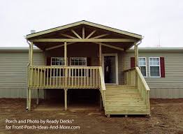 When it comes to mobile home porches, the design potential is truly endless. Porch Designs For Mobile Homes Photos And Ideas For You