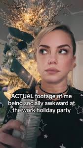 Work Holiday Party Awkward Social