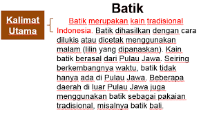 Gagasan Pokok Dan Gagasan Pendukung Materi Kelas 4 Tema 1 Kelas Virtualku