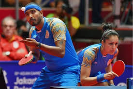 Table tennis had appeared at the summer olympics o. Table Tennis Sharath And Manika Enter Mixed Doubles Final At Asian Olympic Qualification Tournament Mykhel