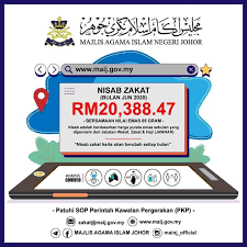 • zakat yang dikeluarkan oleh pendeposit daripada simpanan yang telah genap setahun dan cukup nisab. Komuniti Johor Kadar Nisab Zakat Bagi Negeri Johor Facebook
