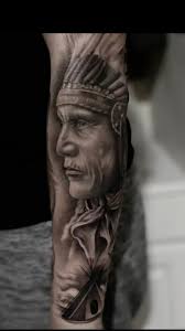 Native American subject matter is by far still one of my favorite things to  tattoo.
