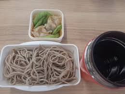 スープ ジャー 蕎麦 冷たい
