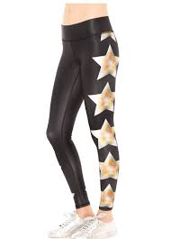 Terez Metallic Stars Legging