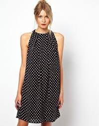 Mango Spot Swing Dress No Sure Why But I M Kinda Liking This Dress Fashion Latest Fashion Clothes Fashion Simple Summer Dresses