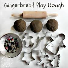 Cooking with and for kids can be an adventure. No Cook Gingerbread Play Dough Danya Banya