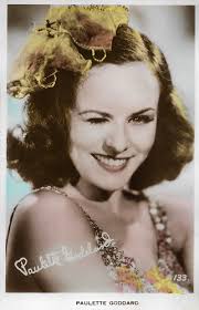 European Film Star Postcards: Paulette Goddard