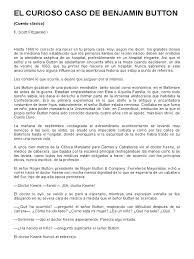 Un día, un solitario estudiante de secundaria encuentra un libro de bolsillo en el hospital. El Curioso Caso De Benjamin Button Conflicto Armado Naturaleza