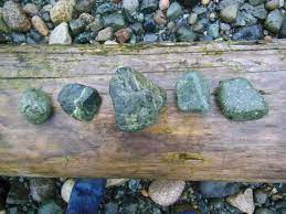 The Daily Bucket Greenstone Green Color Meaning Beach Stones Green Beach