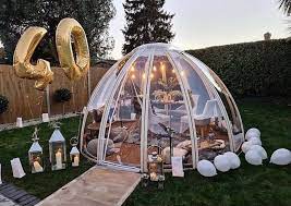 Valentines Day Dome Igloo Hire Etsy Tent Decorations Backyard Fun Light Decorations