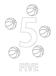 Color by number pages christmas. Numbers Coloring Page Number Five Coloring Page All Kids Network