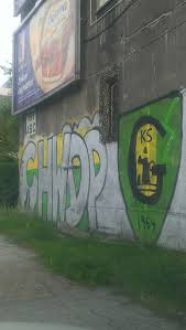 W centrum katowic ucierpiał legalny malunek na ścianie. Brynow Graffiti Gks Ingress Portal