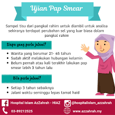 However, agus pap smears are much more likely to be associated with more severe underlying abnormalities. Jangan Takut Untuk Hospital Islam Azzahrah Hiaz Facebook