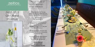 Ab welchem zeitpunkt ein schwangerschaftstest sinnvoll ist, hängt davon ab, wie. Gin Abend Im Zeitlos Am 24 01 2020 Zeitlos