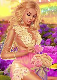 Pin By 010 9414 4957 On Mujer Digital Art Girl Beautiful Girl Drawing Lovely Girl Image