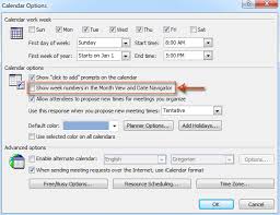 Leap year occures every 4 years, except for years that are divisable by 100 and not divisable by 400. How To Show The Week Numbers In Calendar In Outlook