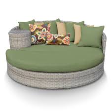 Tk Classics Fairmont All Weather Wicker Outdoor Sun Bed Cilantro Outdoor Daybed Wicker Patio Furniture Outdoor Wicker Patio Furniture