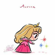 Sleeping Beauty Aurora And The Fairy Godmothers Kawaii Disney Disney Princess Drawings Disney Cuties