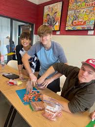 Service learning project focuses