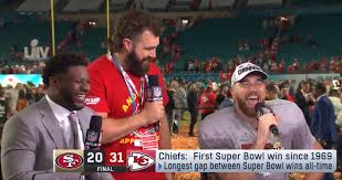 Travis kelce is a tight end for the kansas city chiefs. Jason Kelce Says Travis Kelce Will Have The Best Super Bowl Speech Next To Mine Crossing Broad