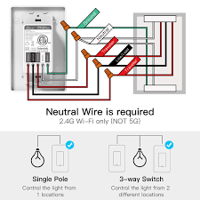 Start by wiring the common wire of the first switch, this one should connect to the power source. Treatlife 3 Way Wi Fi Smart Light Switch Works With Alexa Google Assis Treatlife
