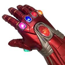 Endgame, but thanos killed indiscriminately? Iron Man Gauntlet Led Light Ver Tony Stark Thanos Gauntlet Cosplay Weapon Pvc Fingers Super Discount D739 Cicig