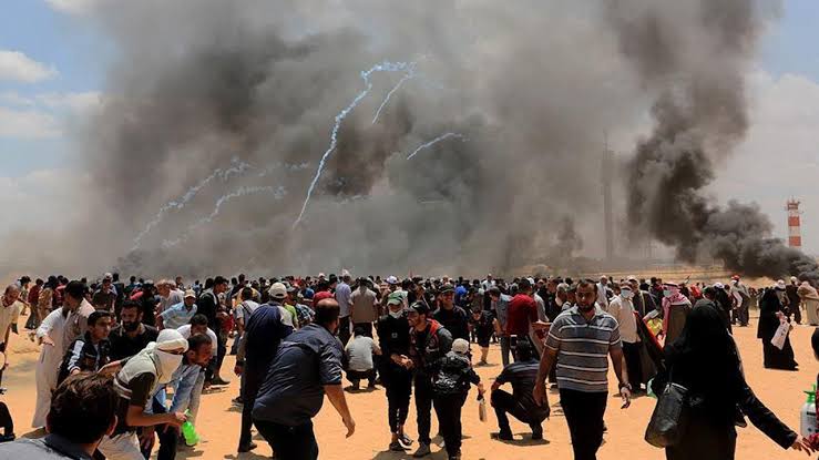 Gazze'de katliam: 59 ölü, 2771 yaralı - Dünya Gazetesi
