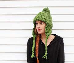 Gina Michele Ear Flap Hat Knitting Pattern Knitted Hats Ear Flap Hats Hat Knitting Patterns