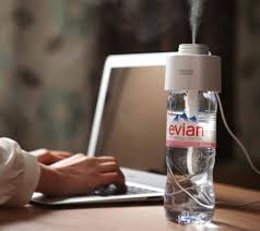 A 34 Cap That Turns Any Water Bottle Into A Humidifier Humidifier Portable Humidifier Water Bottle