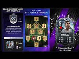 Ea have thrown it back to the good old days with a flashback cristiano ronaldo card that centres around his debut season at manchester united. How To Get 87 Flashback Ronaldo Flashback Cristiano Ronaldo Sbc Solution Madfut 21 Youtube