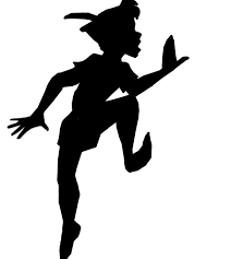 Peter Pan Silhouette Copy Peter Pan Silhouette Peter Pan Shadow Peter Pan