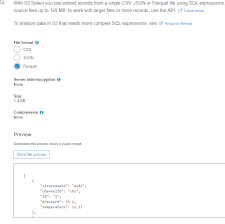 It provides efficient data compression and encoding schemes with enhanced performance to handle complex. Upload Of Parquet Or Orc File In Aws S3 Bucket Sap Blogs