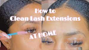 You should not use baby shampoo to clean your extensions. How To Clean Lash Extensions At Home Youtube