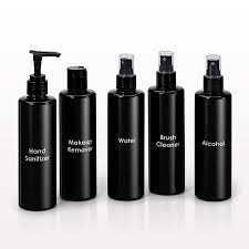 Free shipping on orders over $25 shipped by amazon. 250 Ml Printed Cylinder Bottles Black With Sprayer Disc Top Cap Or Lotion Pump 30061 30062 30063 30064 30065 Qosmedix