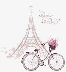 The Pink Tower Under The Bike Vector Flower Baskets Building Tower Png Transparent Clipart Image And Psd File For Free Download Paris Illustration Paris Wallpaper Paris Art
