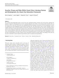 Modèle de contrat de mandat pour les mandataires chargés du suivi des engagements, version du 5 décembre 2013. Pdf Security Privacy And Risks Within Smart Cities Literature Review And Development Of A Smart City Interaction Framework